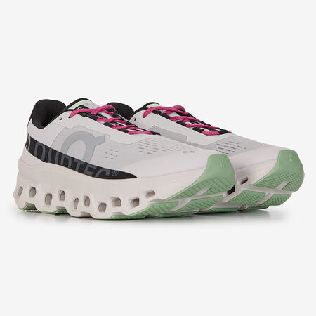 ON RUNNING CLOUDMONSTER BLANC/NOIR HOMME