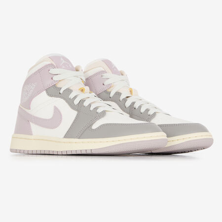 JORDAN air jordan 1 AIR JORDAN 1 MID BLANC/ROSE DAMES