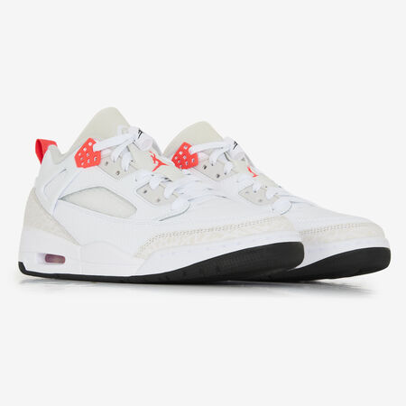JORDAN Spizike JORDAN SPIZIKE LOW BLANC/ROUGE HOMME