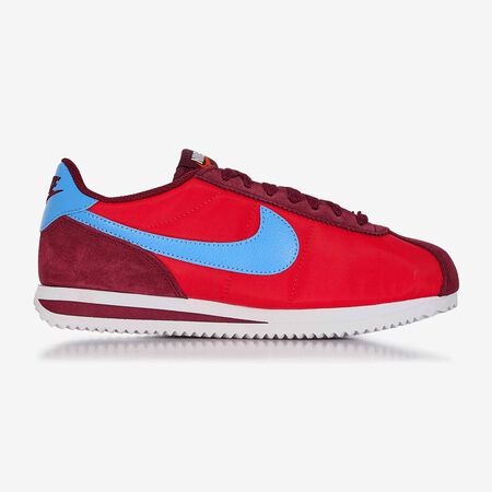 NIKE cortez CORTEZ NYLON ROUGE/BLEU FEMME