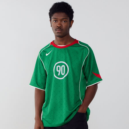 NIKE JERSEY T90 ENERGY VERT/ROUGE HEREN