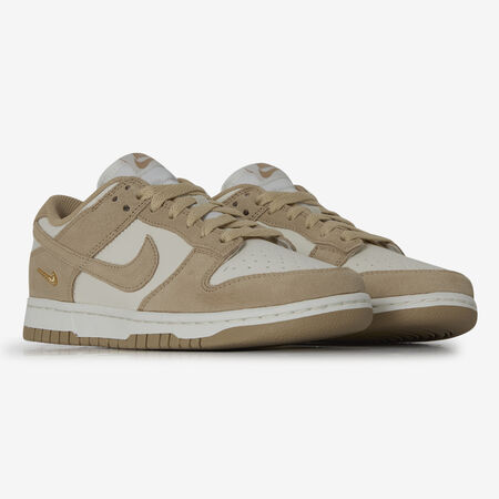 NIKE dunk DUNK LOW SUEDE MINI SWOOSH ECRU/BEIGE DAMES