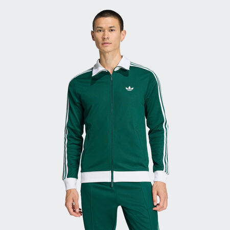 ADIDAS ORIGINALS JACKET FZ ADICOLOR CLASSICS VERT/BLANC HOMME