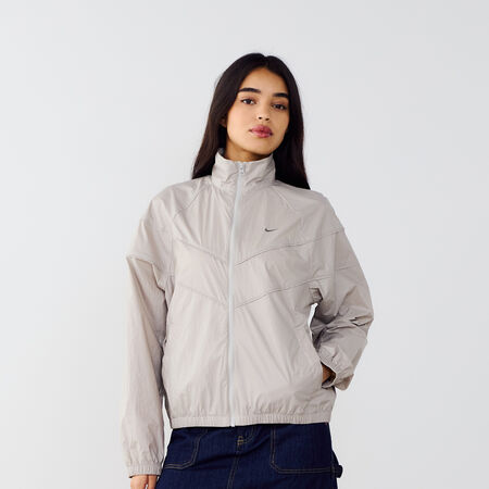 NIKE JACKET TRACKSUIT PIPING WVN GRIS FEMME