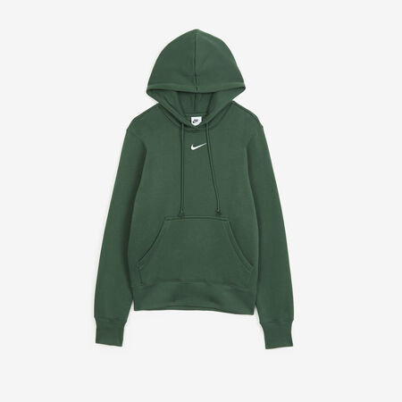 NIKE HOODIE CLUB CENTERED LOGO VERT FEMME