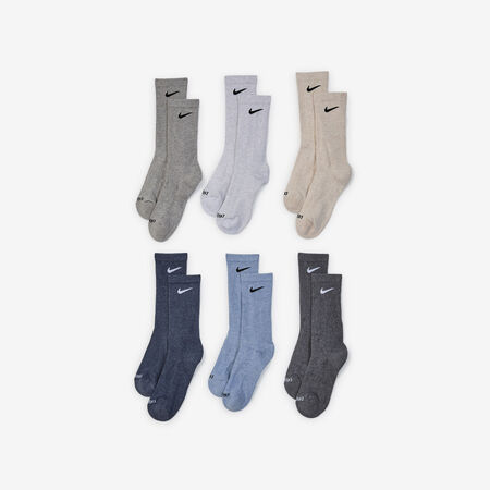 NIKE CHAUSSETTES X6 CREW CUSHION MULTICOLORE HOMME