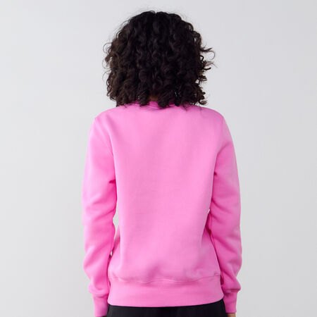 NIKE SWEAT CREW CLUB CENTERED LOGO ROSE DAMES
