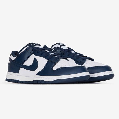 NIKE dunk DUNK LOW BLANC/MARINE HOMME