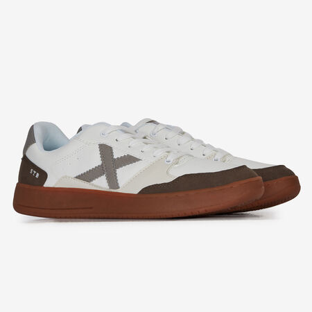 MUNICH LEGIT BLANC/MARRON HOMME