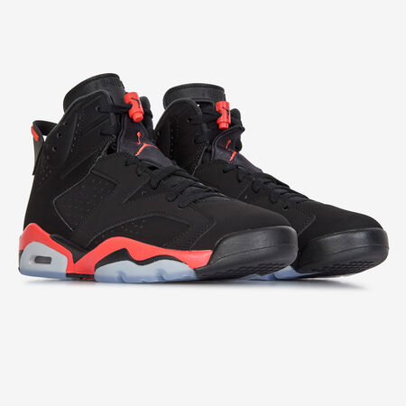 JORDAN AIR JORDAN 6 RETRO NOIR/ROUGE HEREN