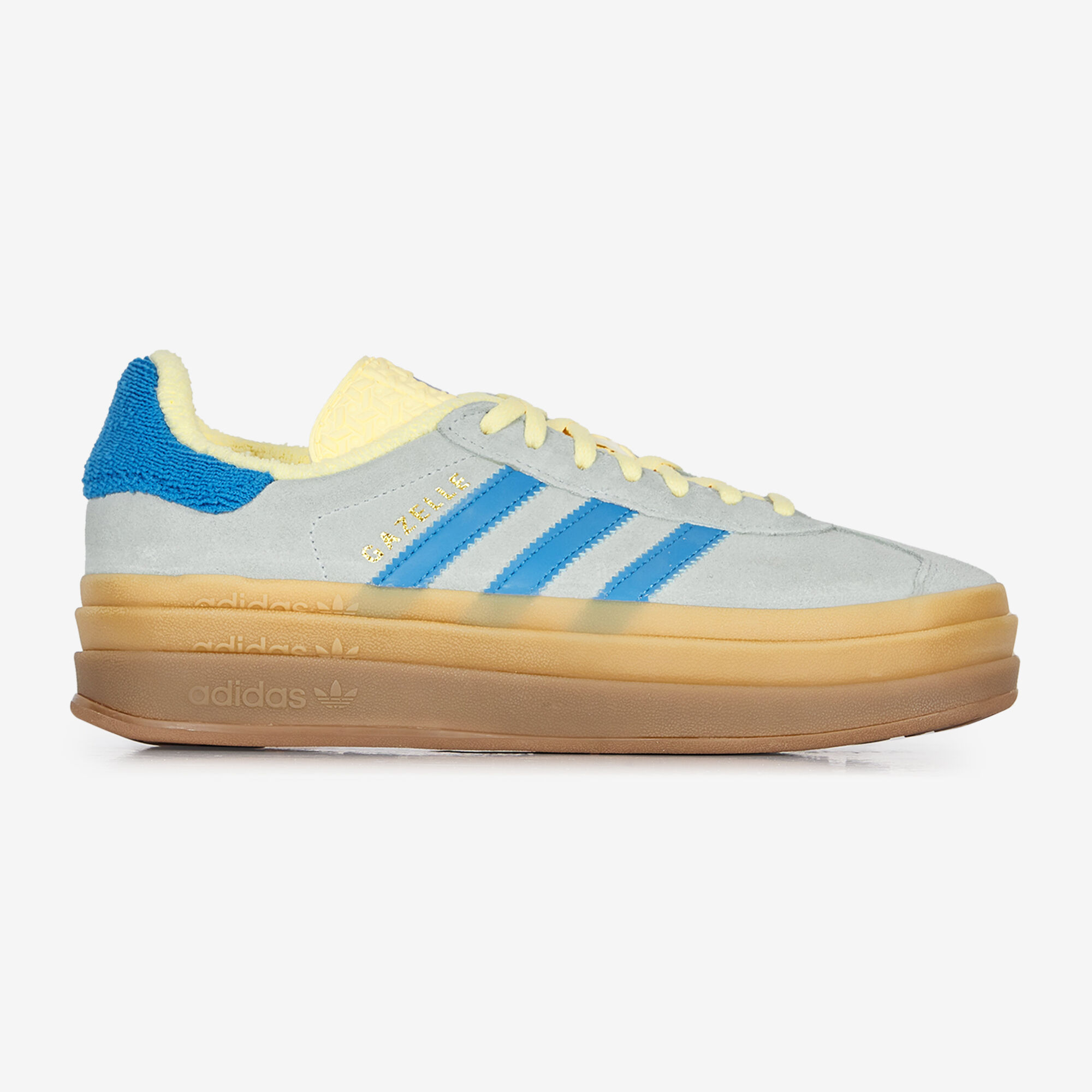 ADIDAS ORIGINALS GAZELLE BOLD BLEU CIEL BLEU SNEAKERS FEMME Courir.be