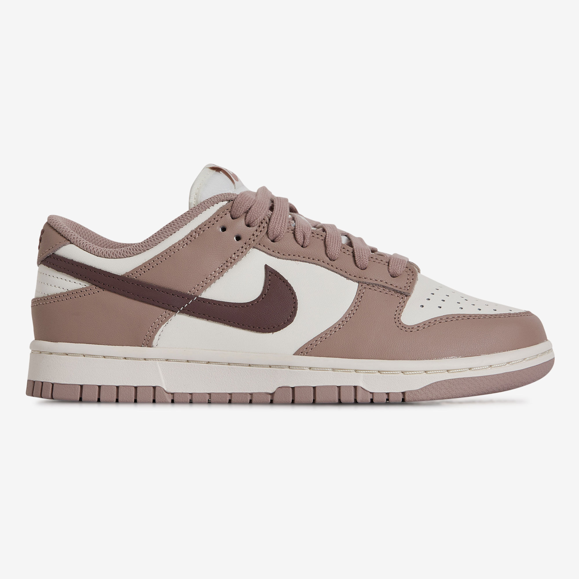 Nike dunk low femme brun sale