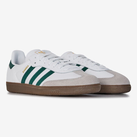 ADIDAS ORIGINALS samba SAMBA OG BLANC/VERT HOMME