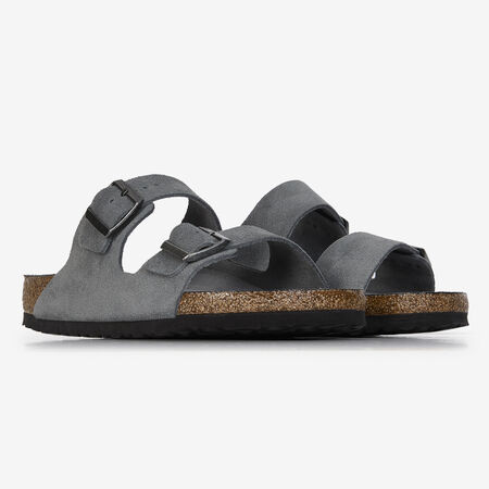 BIRKENSTOCK arizona ARIZONA SUEDE BASALT GRAY GRIS HEREN
