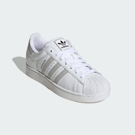 ADIDAS ORIGINALS superstar SUPERSTAR II BLANC/GRIS HOMME