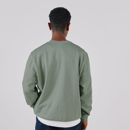 NIKE SWEAT CREW CLUB VERT/BLANC HOMME