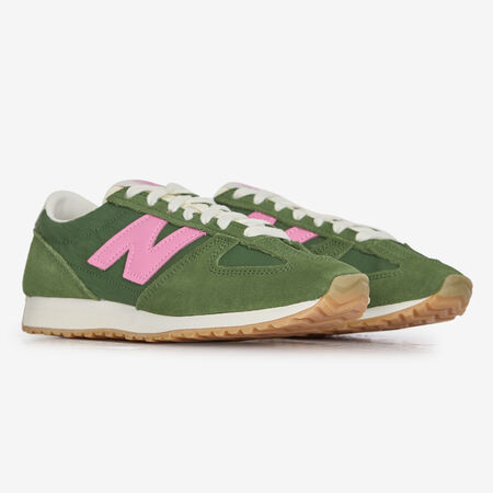 NEW BALANCE 471 VERT/ROSE FEMME