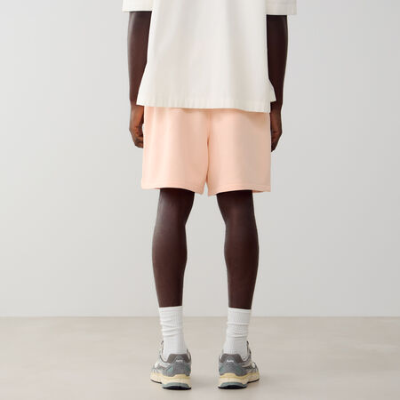 NIKE SHORT CLUB FLEECE FLOW ROSE/BLANC HOMME