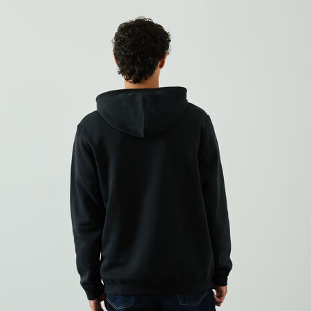 CONVERSE HOODIE STAR CHEVRON EMBROIDERED NOIR HOMME