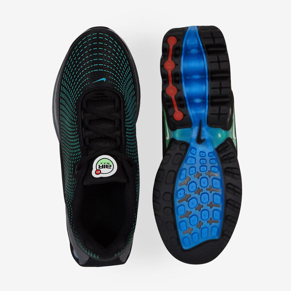 NIKE AIR MAX DN ZWART/GROEN SNEAKERS KINDEREN