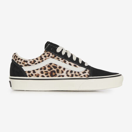 VANS old skool OLD SKOOL LEOPARD NOIR/BEIGE FEMME