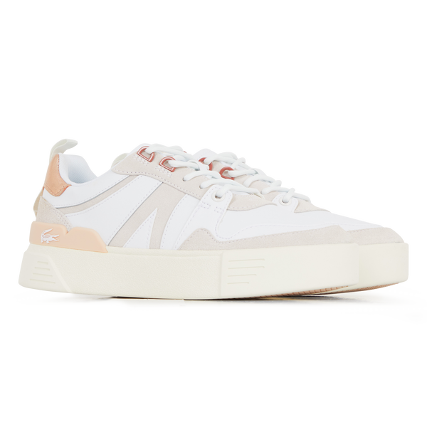 LACOSTE L002 ROSE BLANC SNEAKERS FEMME Courir.be
