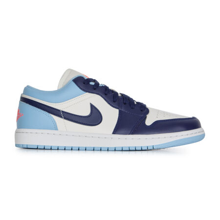 JORDAN AIR JORDAN 1 LOW BLANC/BLEU HEREN