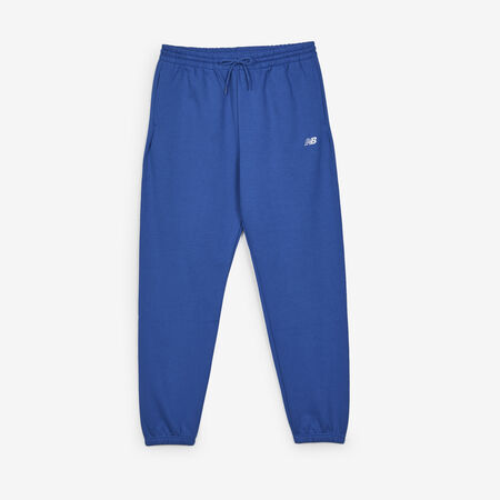 NEW BALANCE PANT JOGGER SMALL LOGO BLEU/BLANC HOMME