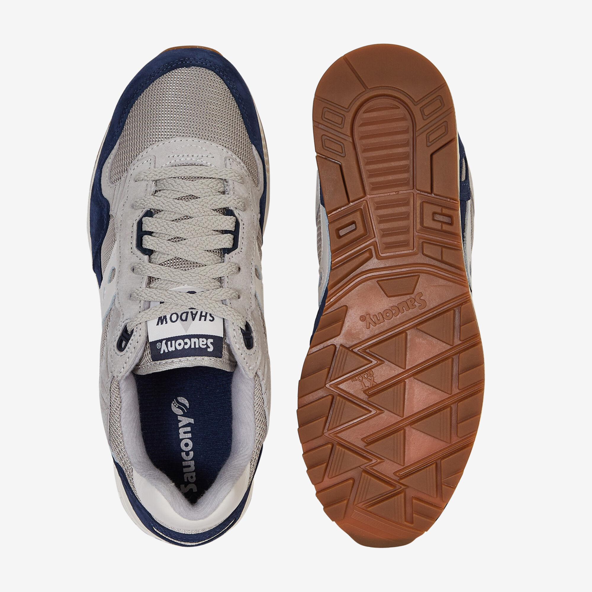 SAUCONY SHADOW 5000 BLANC MARINE SNEAKERS HOMME Courir.be