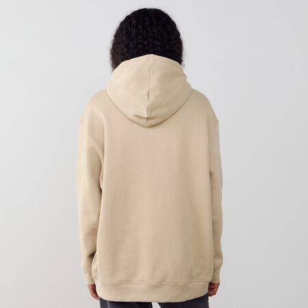 ADIDAS ORIGINALS HOODIE ESSENTIAL TREFOIL OS BEIGE FEMME