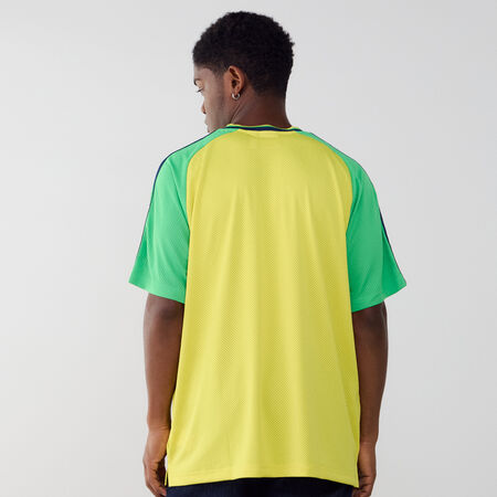 ADIDAS ORIGINALS MAILLOT JERSEY 3 STRIPES GEEL/GROEN HEREN