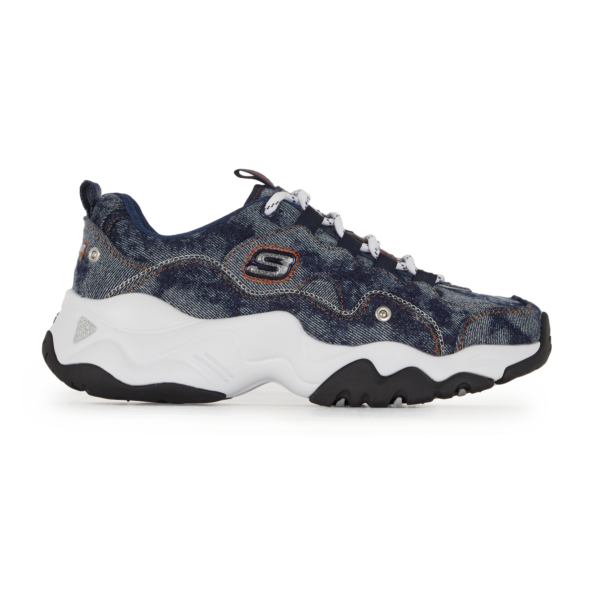 skechers d'lites 3 homme gris
