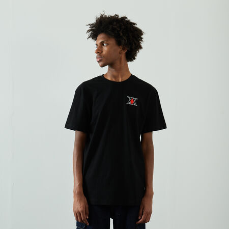 HUNTER X HUNTER T-SHIRT HXH GEBORDUURD LOGO ZWART HEREN