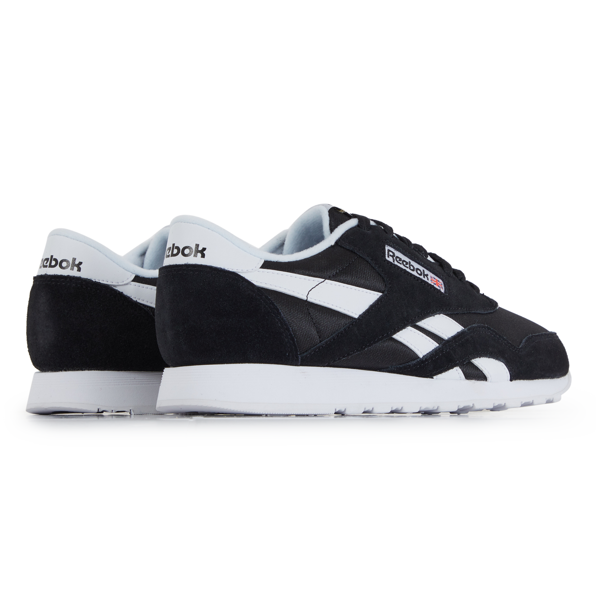 reebok cl nylon black