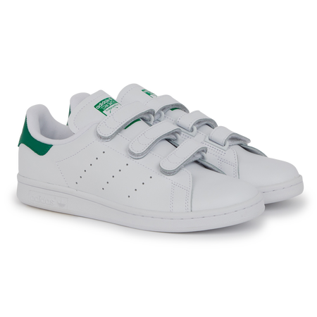 ADIDAS ORIGINALS stan smith STAN SMITH CF BLANC/VERT FEMME