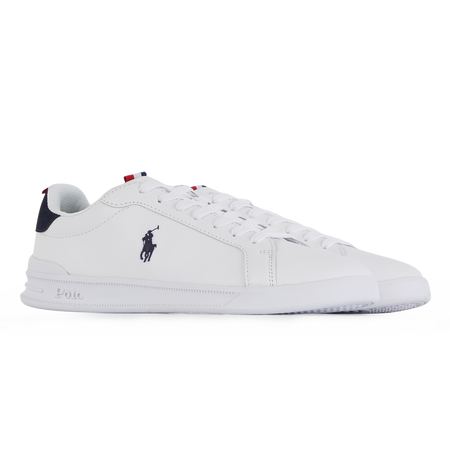 POLO RALPH LAUREN heritage court HERITAGE COURT TAPE BLANC/MARINE HOMME