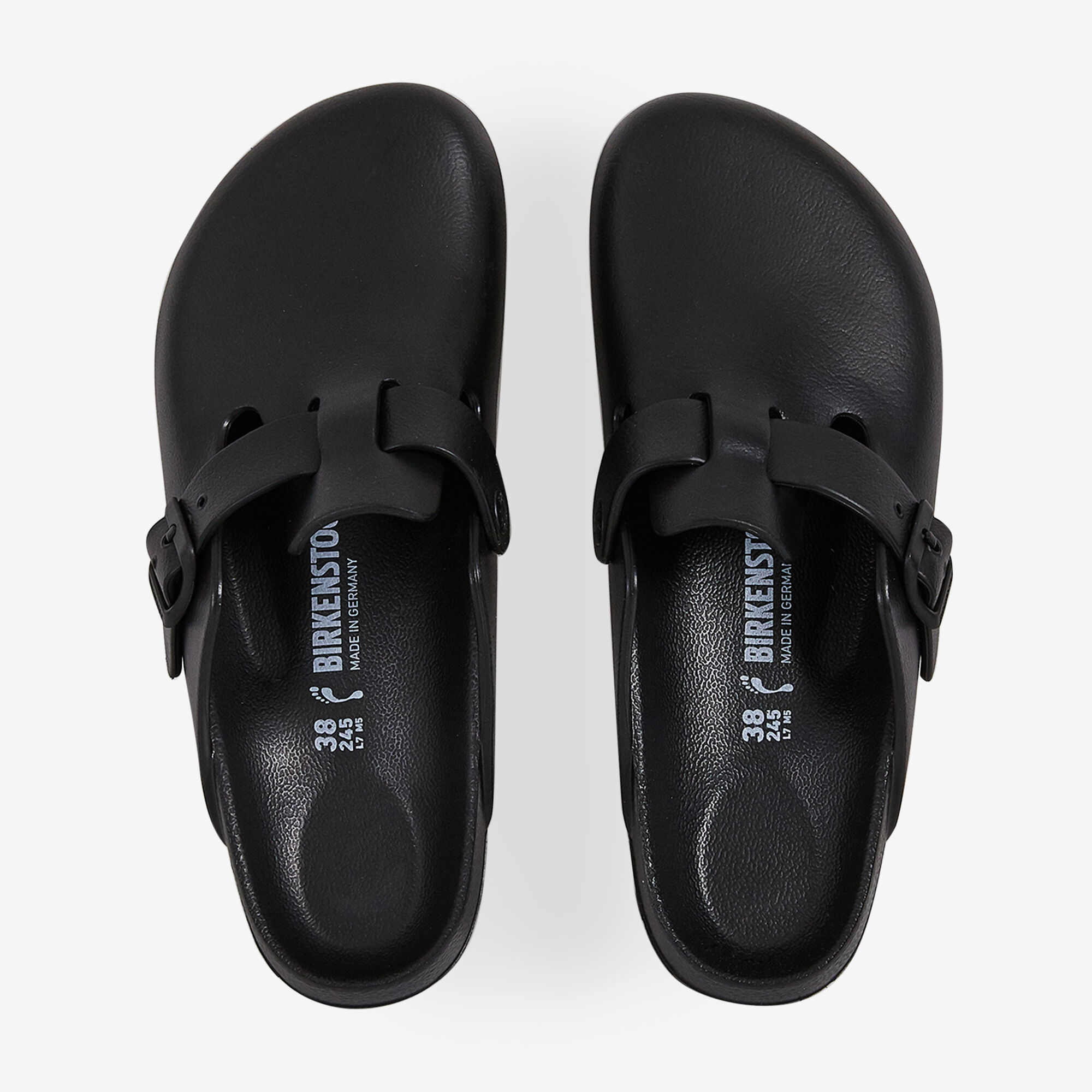 Birkenstock clearance plastique noir