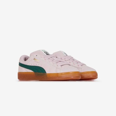 PUMA suede SUEDE XL ROSE/VERT CADET
