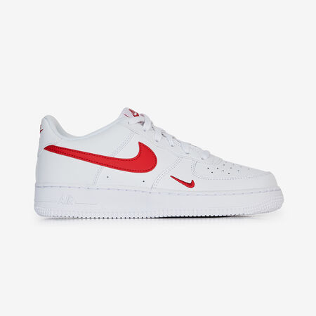 NIKE air force 1 AIR FORCE 1 LOW MINI SWOOSH BLANC/ROUGE JUNIOR