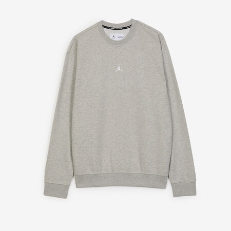 JORDAN SWEAT CREW CENTERED LOGO GRIS/BLANC HOMME