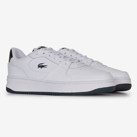 LACOSTE l00 L001 SET BLANC/VERT HOMME