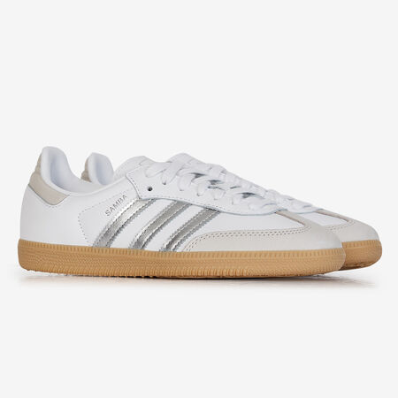 ADIDAS ORIGINALS samba SAMBA OG WIT/ZILVER DAMES