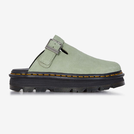 DR MARTENS ZEBZAG MULE VERT FEMME