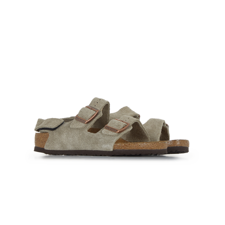 BIRKENSTOCK MILANO KIDS SUEDE TAUPE JUNIOR