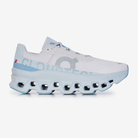 ON RUNNING CLOUDMONSTER BLANC/BLEU FEMME