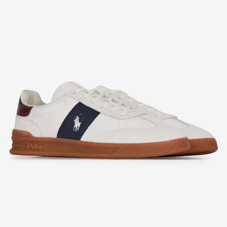 POLO RALPH LAUREN HERITAGE AERA BLANC/BORDEAUX HOMME