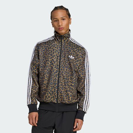 ADIDAS ORIGINALS JACKET FIREBIRD LOOSE LEO MARRON/BLANC HOMME