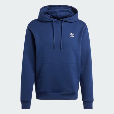ADIDAS ORIGINALS HOODIE ESSENTIAL TREFOIL MARINEBLAUW/WIT HEREN