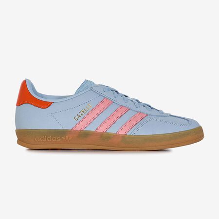 ADIDAS ORIGINALS gazelle GAZELLE INDOOR NUBUCK BLEU/ORANGE FEMME