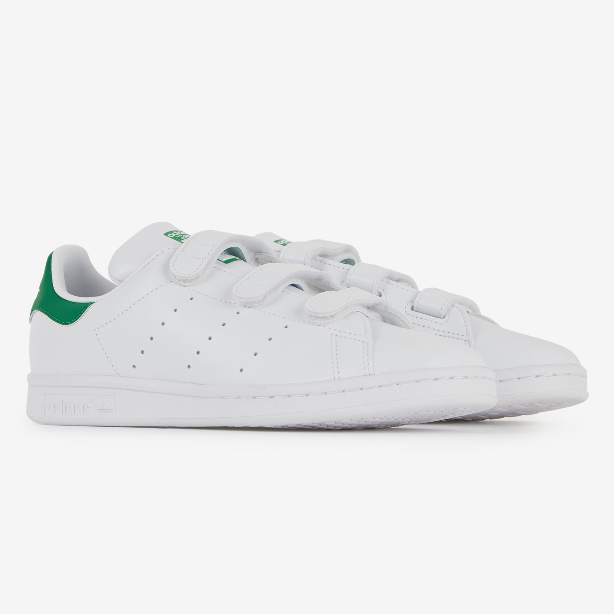 ADIDAS ORIGINALS STAN SMITH CF BLANC VERT SNEAKERS FEMME Courir.be